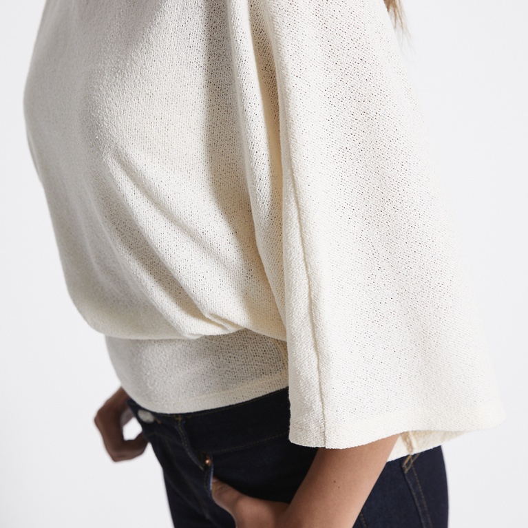 Poncho top "Samie" Ivory
